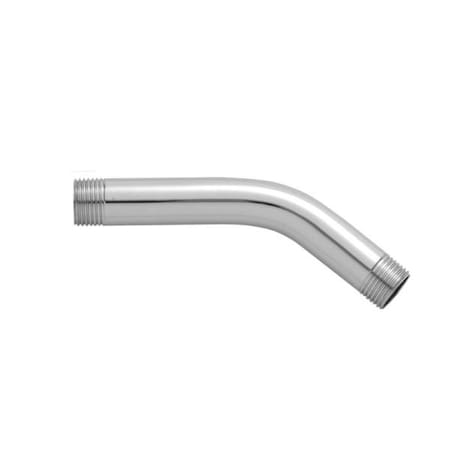 Ez-Fluid 1/2inx8in Chrome Plated Brass Shower Arm EZSA8